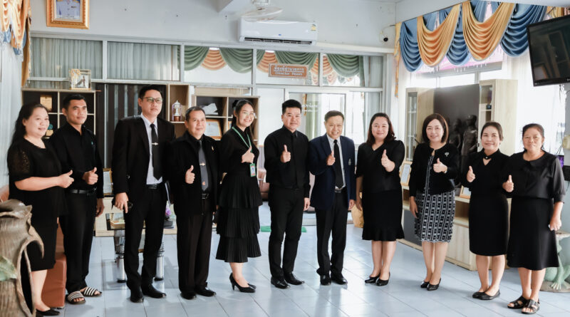 รับการนิเทศ ติดตาม การเตรียมความพร้อมก่อนเปิดภาคเรียน ภาคเรียนที่ 2 ประจำปีการศึกษา 2568